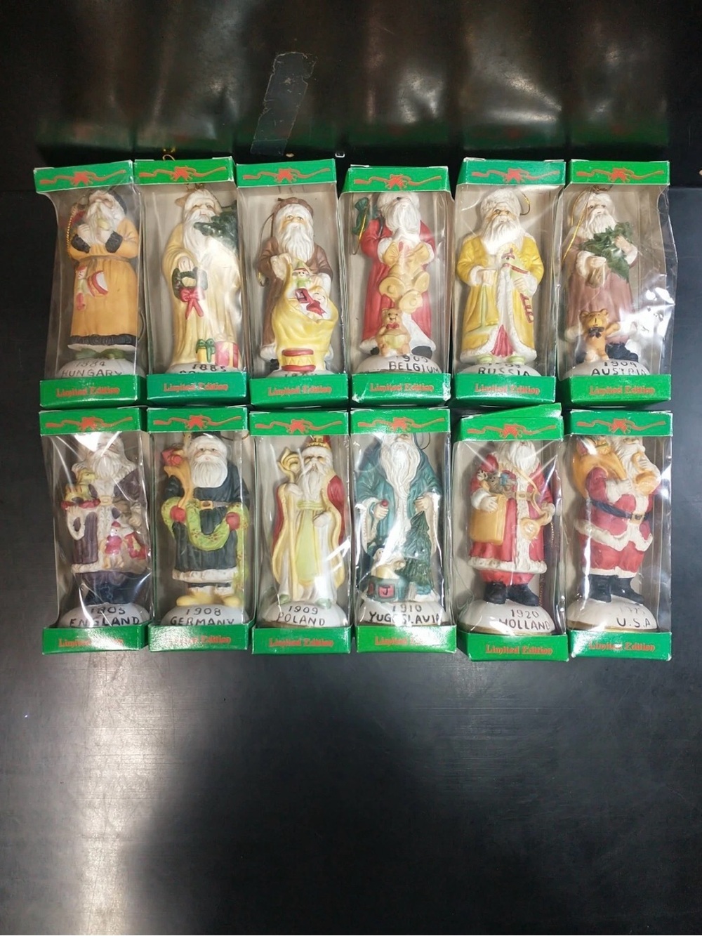 Vintage The International Santa Claus Collection - 12-Piece Limited Edition Set